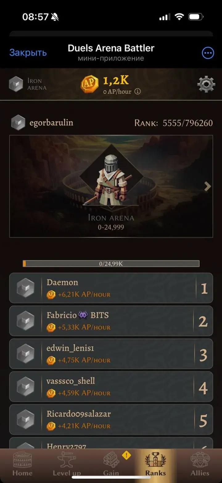 Duels Arena Battler 2