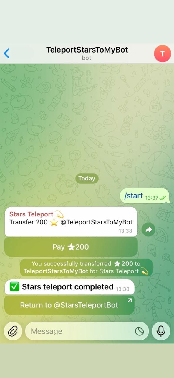 Stars Teleport Captura 5