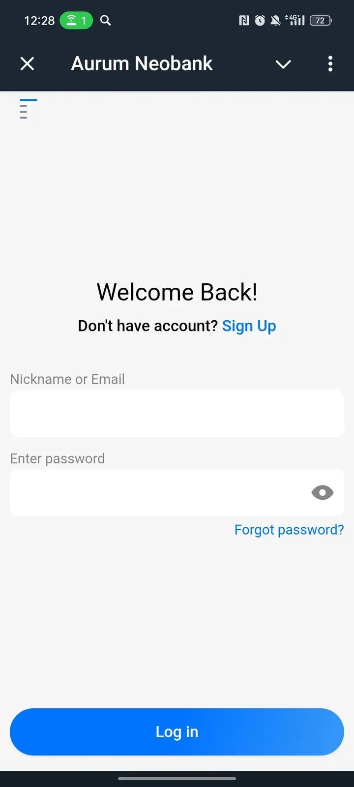 Aurum Neobank Telegram Screenshot 4