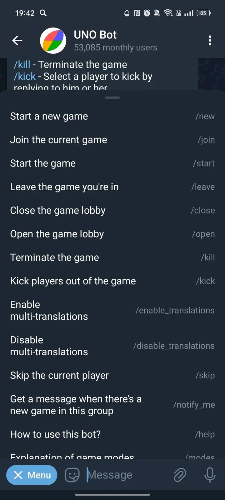 UNO Bot 3