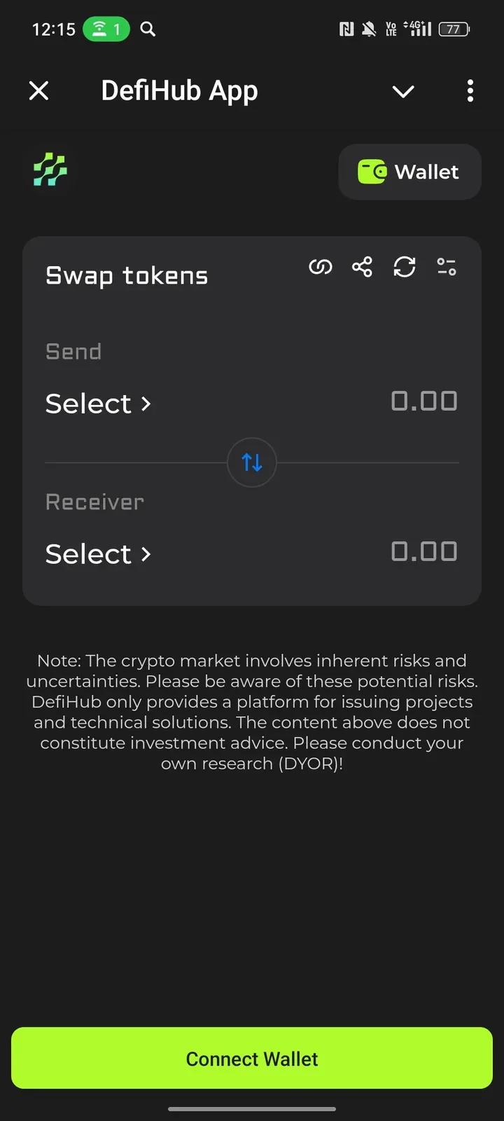DefiHub App 4