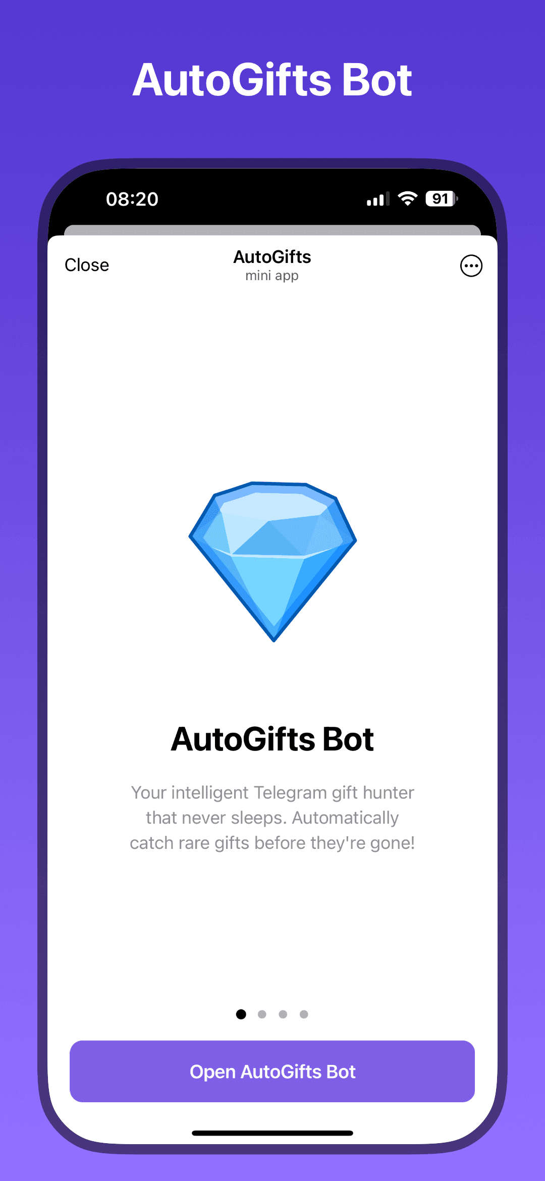 AutoGifts Telegram Screenshot 2