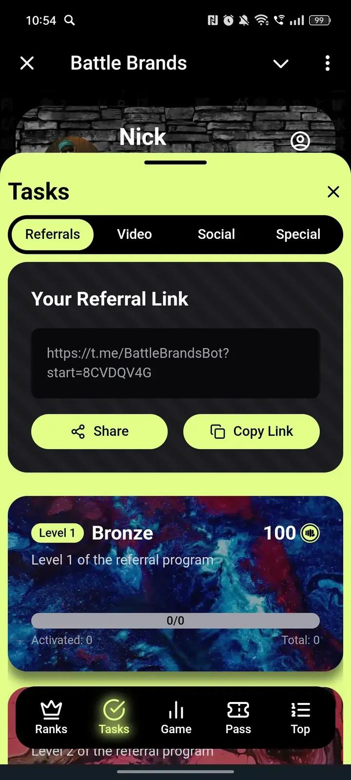 Battle Brands Telegram Screenshot 2