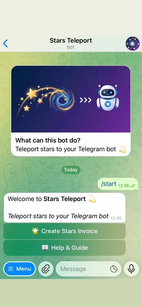Stars Teleport Captura 1