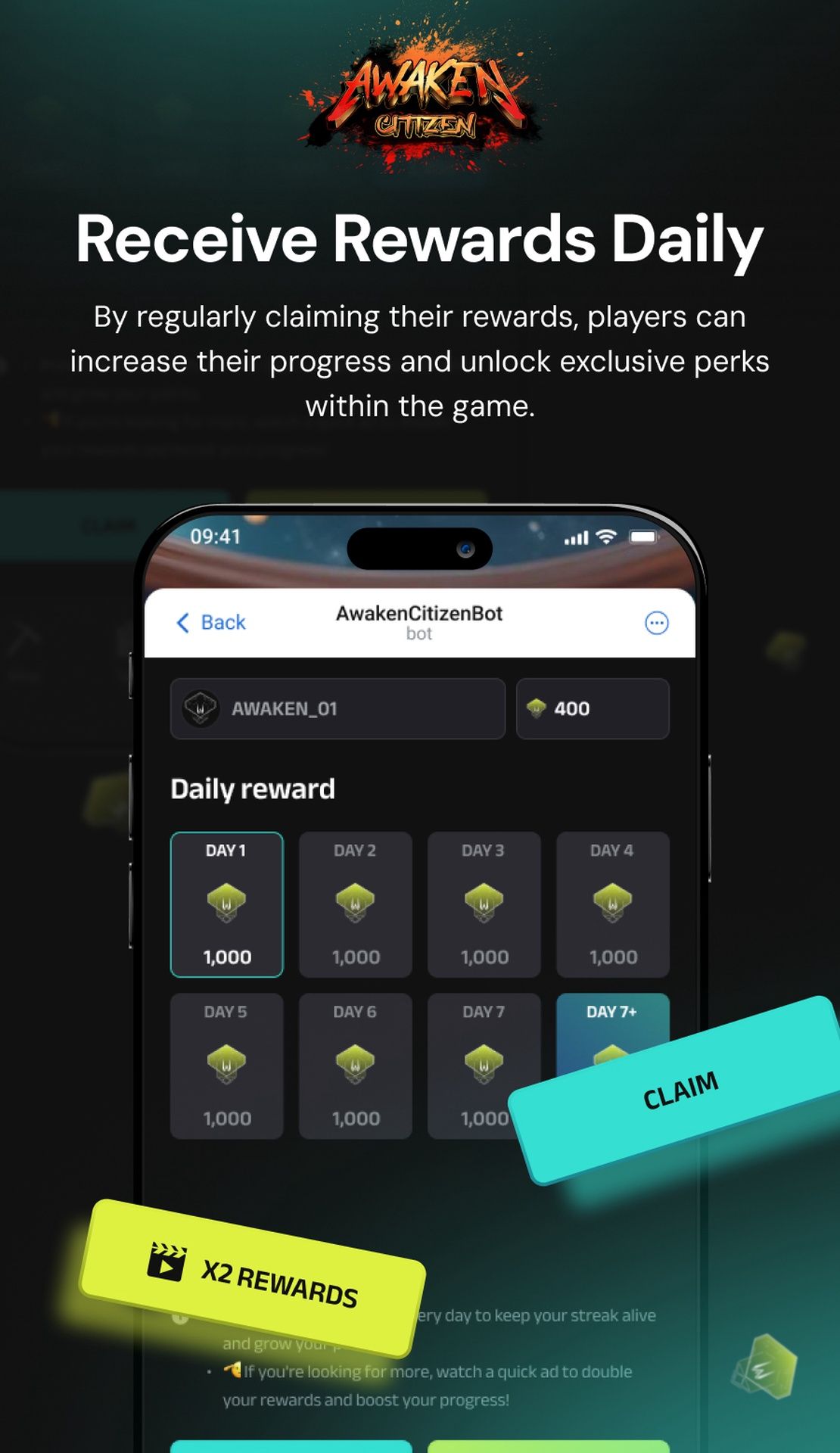 Awaken Citizen Telegram Screenshot 1