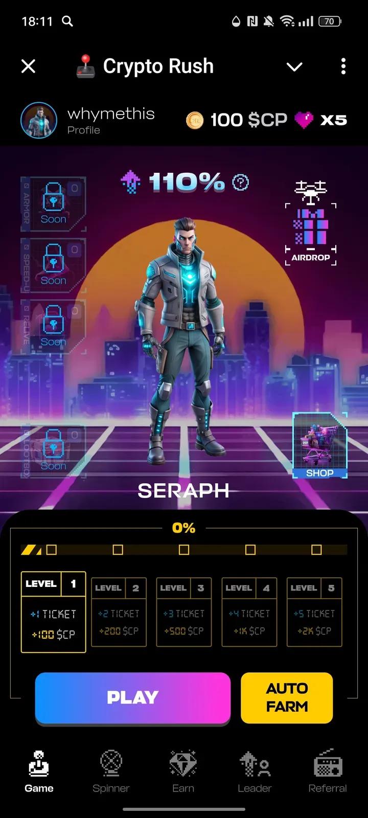 🕹️ Crypto Rush 1
