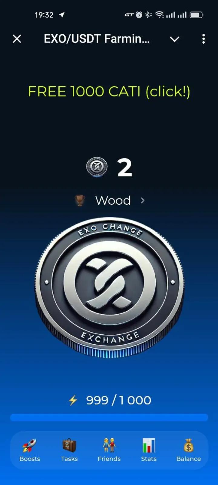 EXO/USDT Farming Bot APP 5
