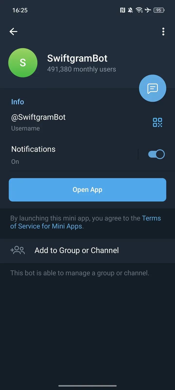 SwiftgramBot 4
