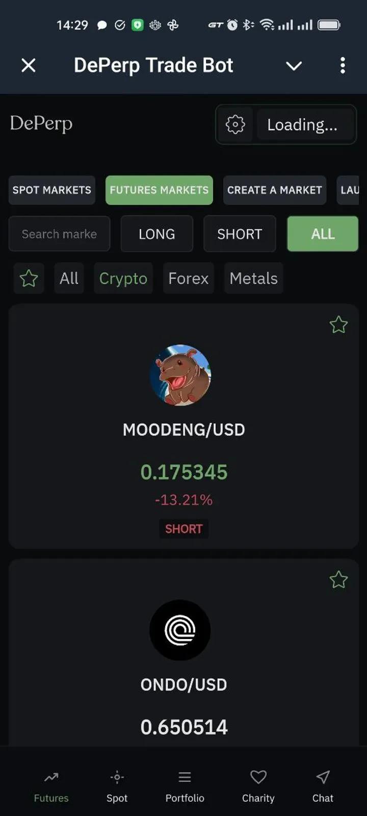 DePerp Trade Bot 5