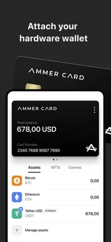 Ammer Wallet Telegram Screenshot 1