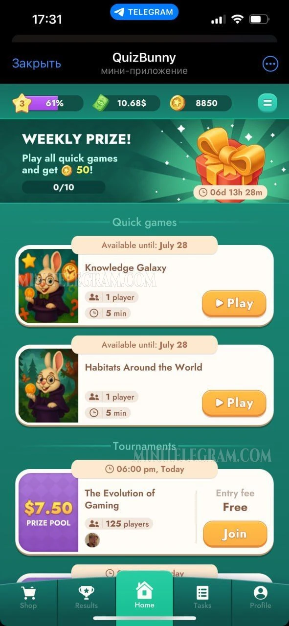 QuizBunny