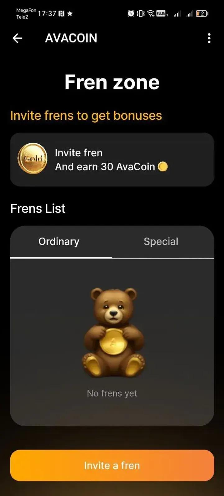AVACOIN Telegram Screenshot 2