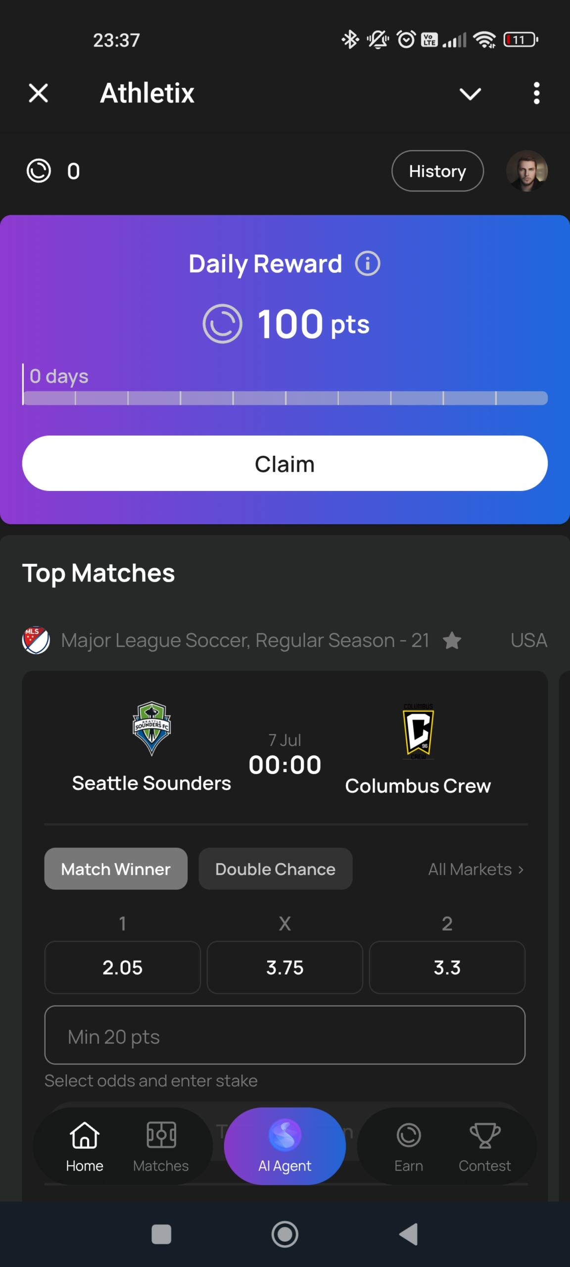 Athletix Telegram Screenshot 2