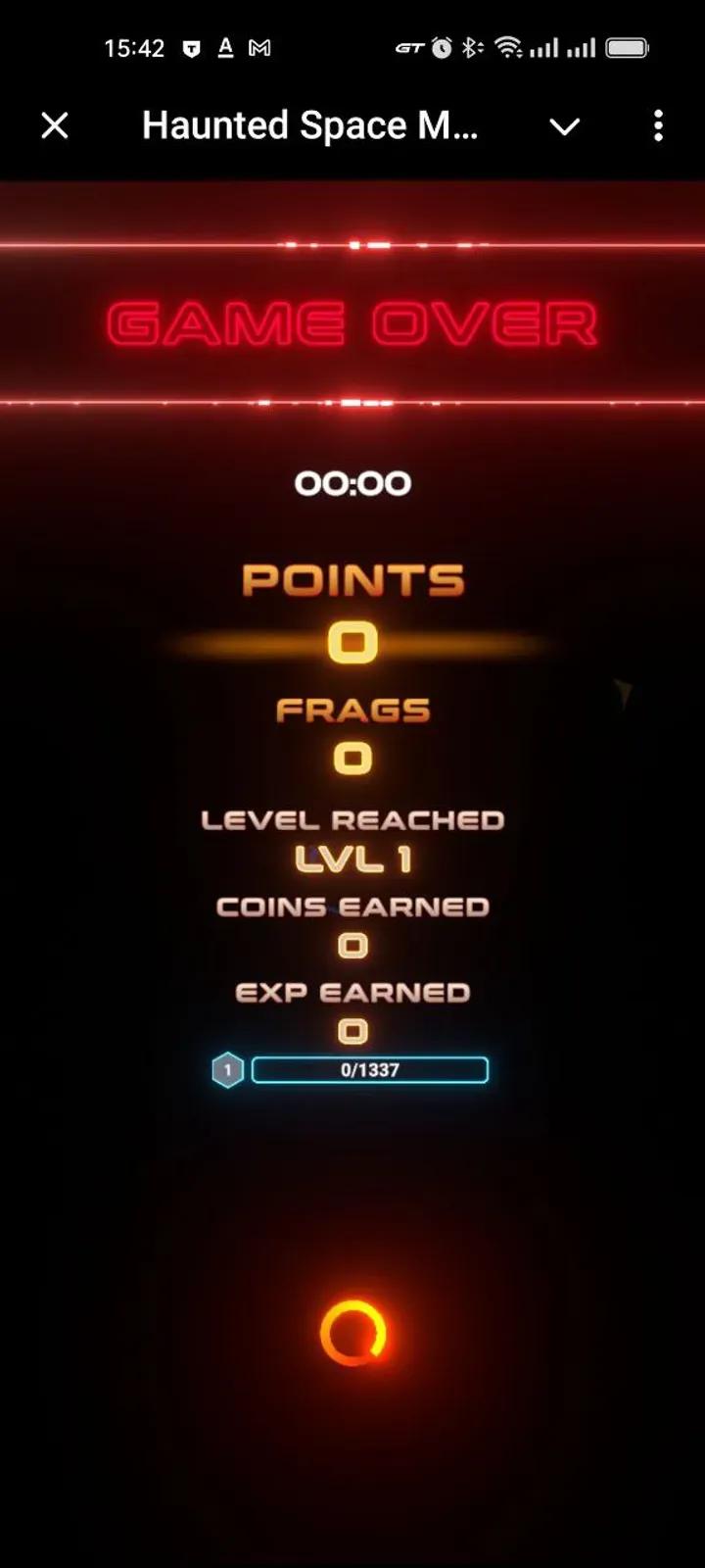 Haunted Space Minigame 4