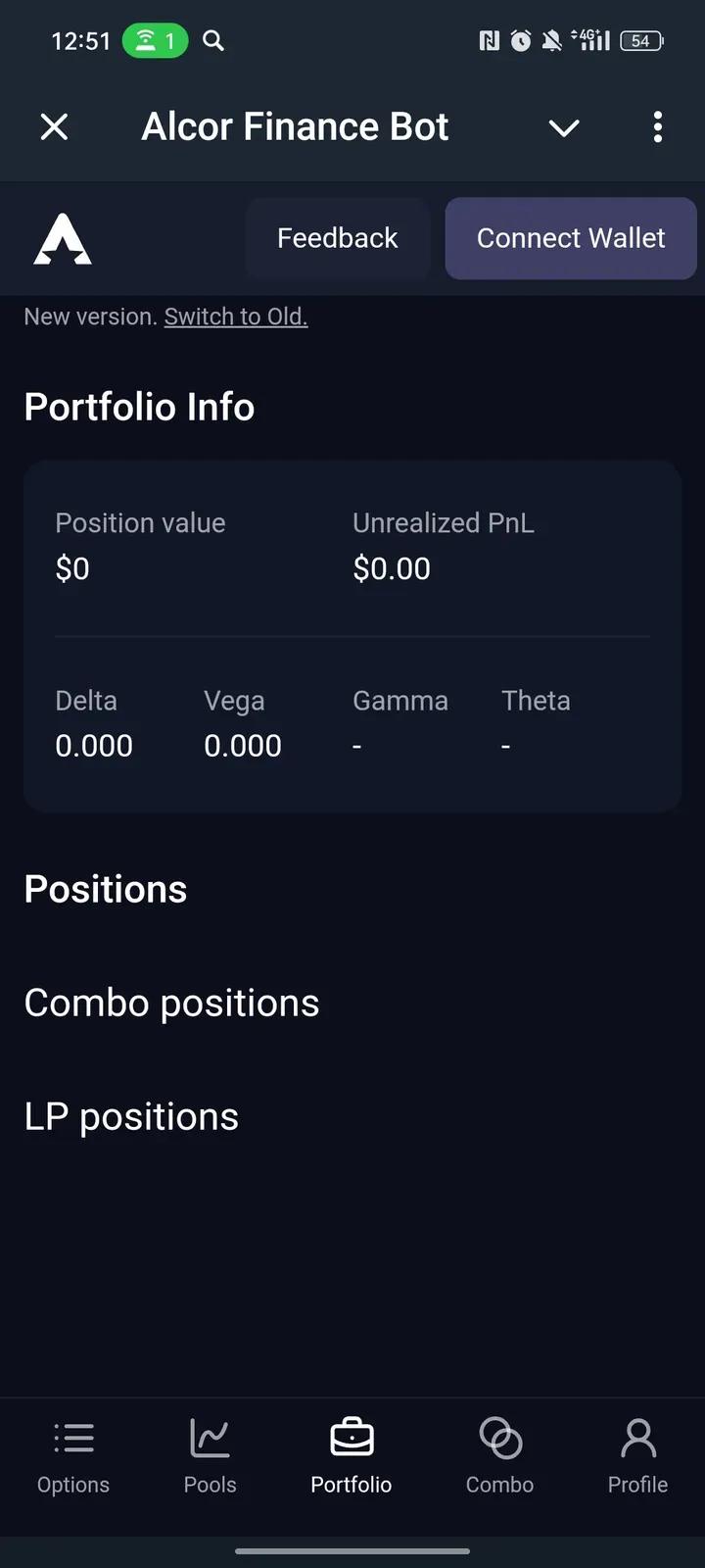 Alcor Finance Bot Telegram Screenshot 3