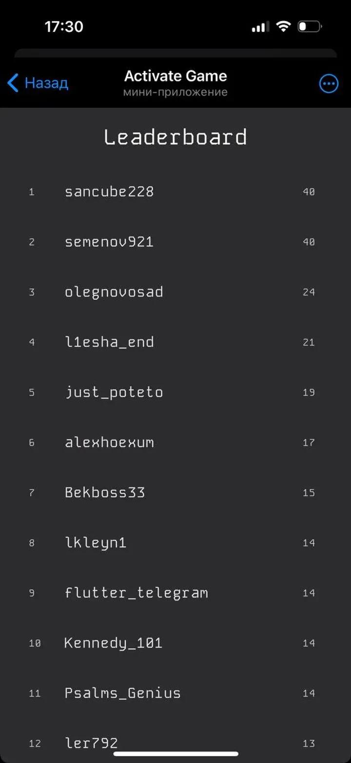 Activate Telegram Screenshot 1
