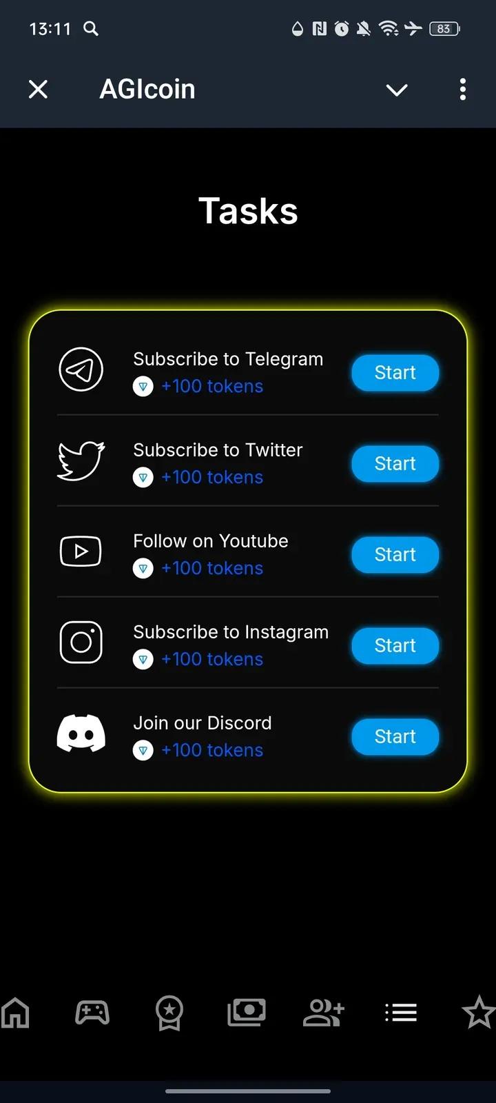 AGIcoin Telegram Screenshot 6