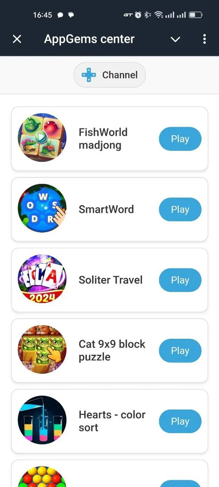 AppGems - Apps&Games catalog Telegram Screenshot 1