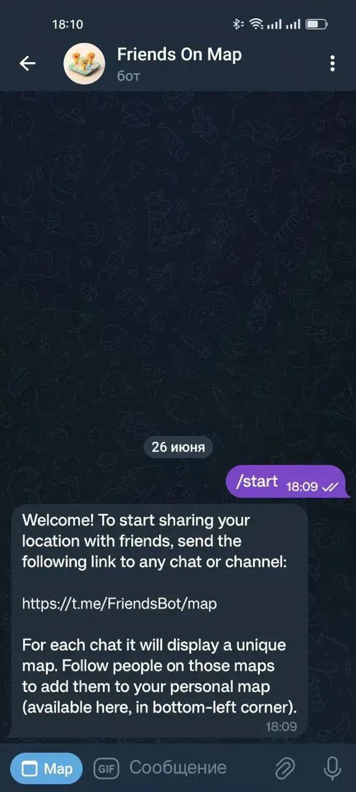 Friends On Map 1