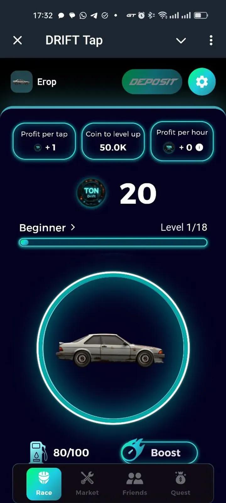 DRIFT Tap 1