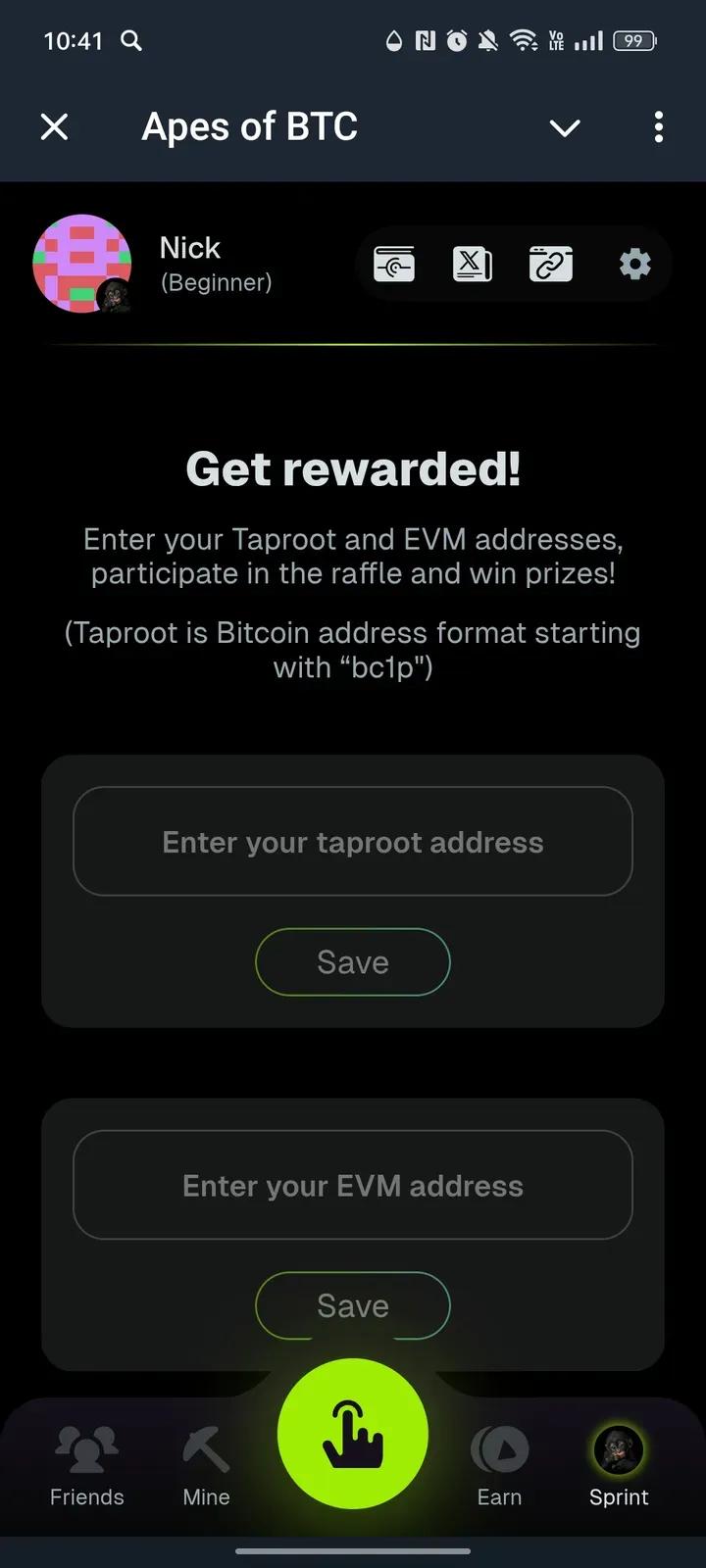 Apes of BTC Telegram Screenshot 4