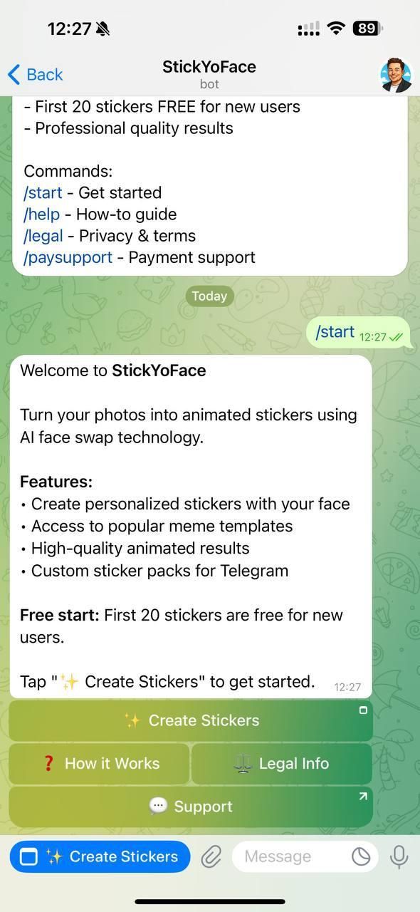 StickYoFace 4