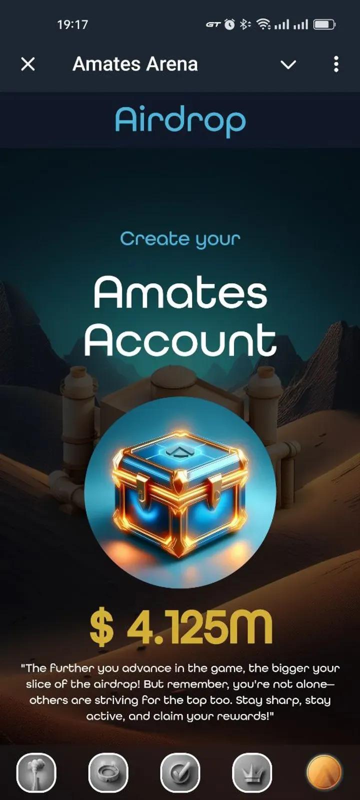 Amates Arena Telegram Screenshot 1