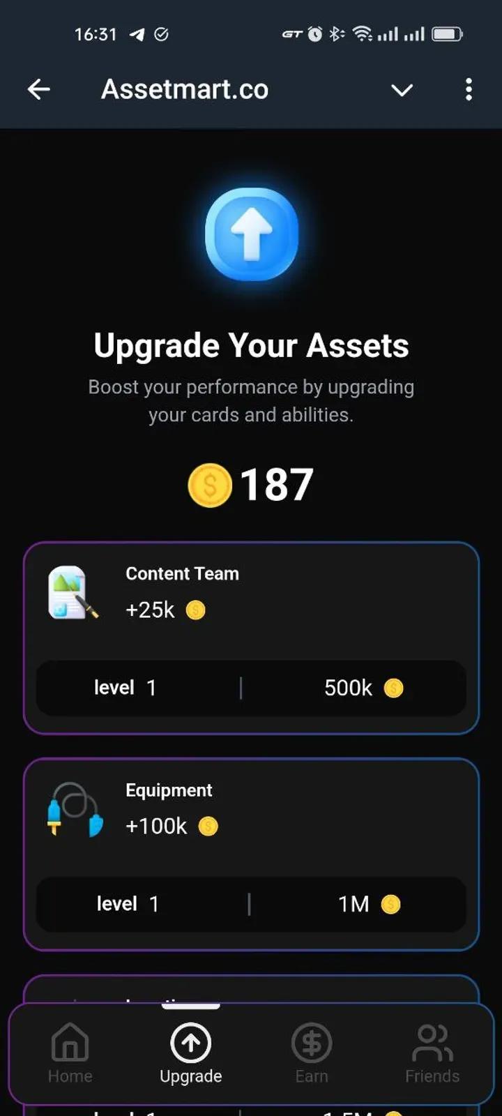Assetmart Telegram Screenshot 5