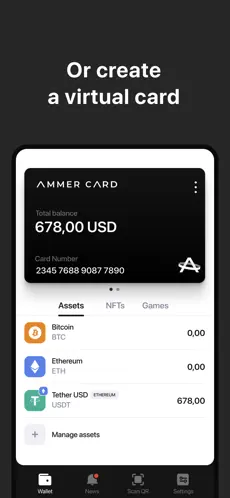 Ammer Wallet Telegram Screenshot 3