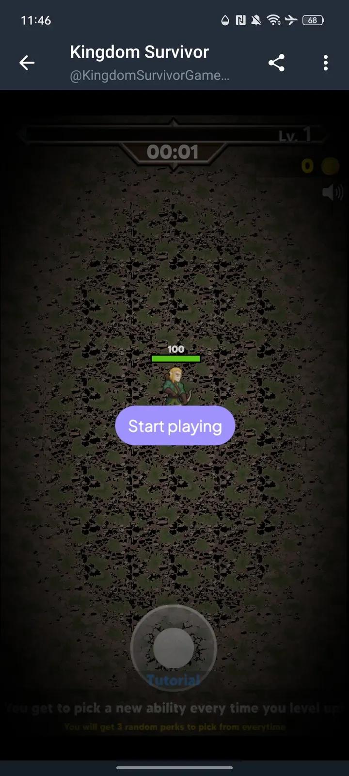 Kingdom Survivor Game 1