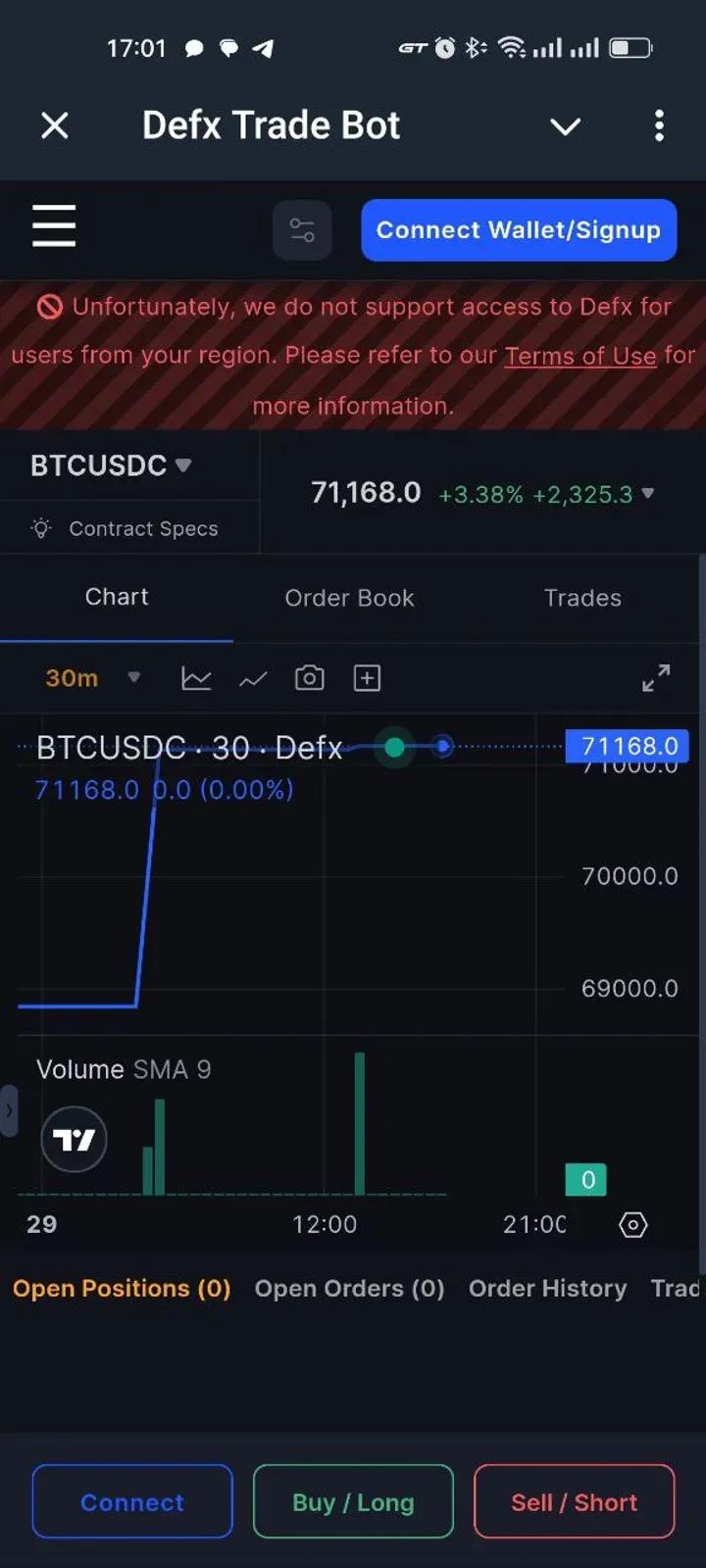 Defx — Trade Perps 3