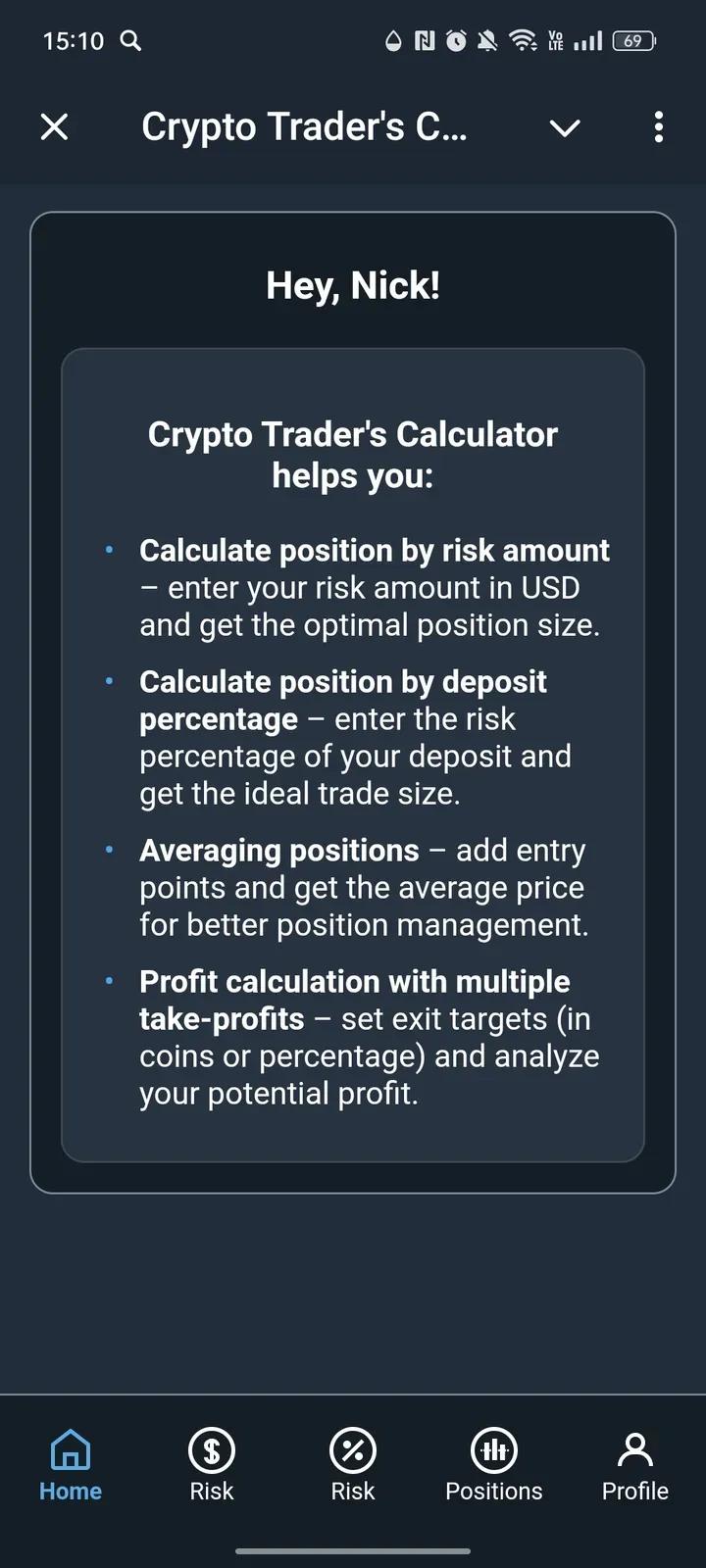 Crypto Traders Calculator 1
