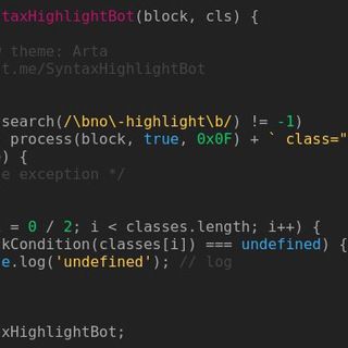 icon of Syntax Highlight Bot