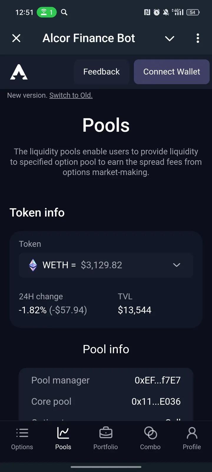 Alcor Finance Bot Telegram Screenshot 2