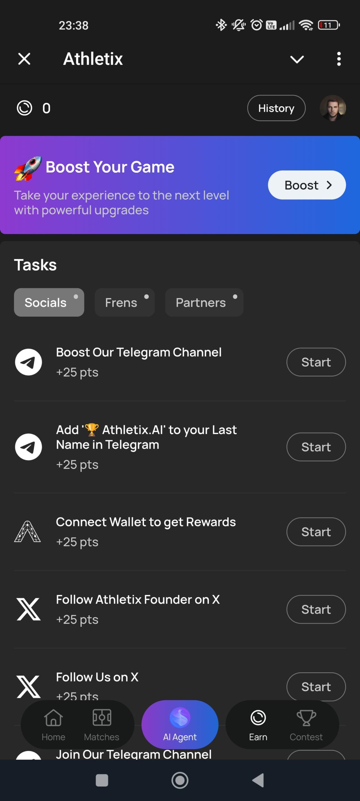Athletix Telegram Screenshot 4