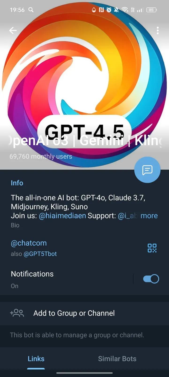 OpenAI o3 (@gpt5tbot) 4