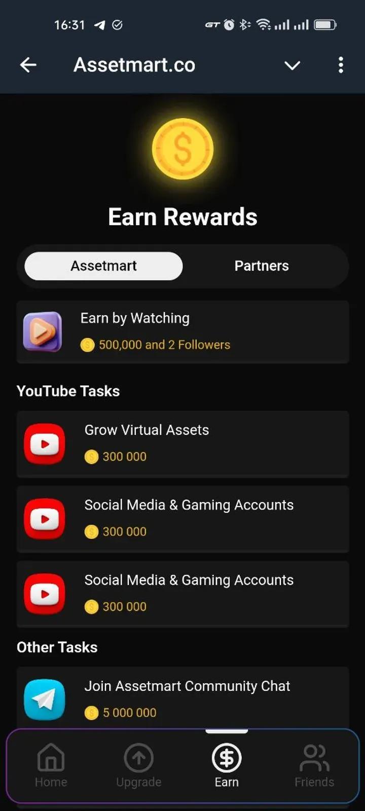Assetmart Telegram Screenshot 7