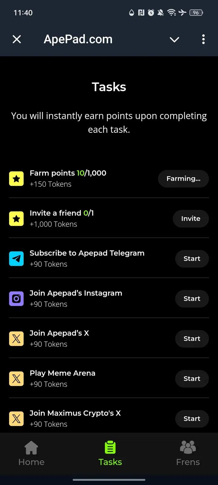 ApePad.com Telegram Screenshot 3