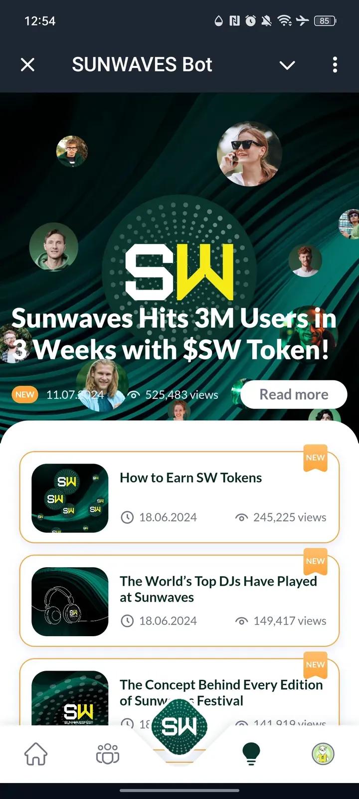 SUNWAVES Bot 3