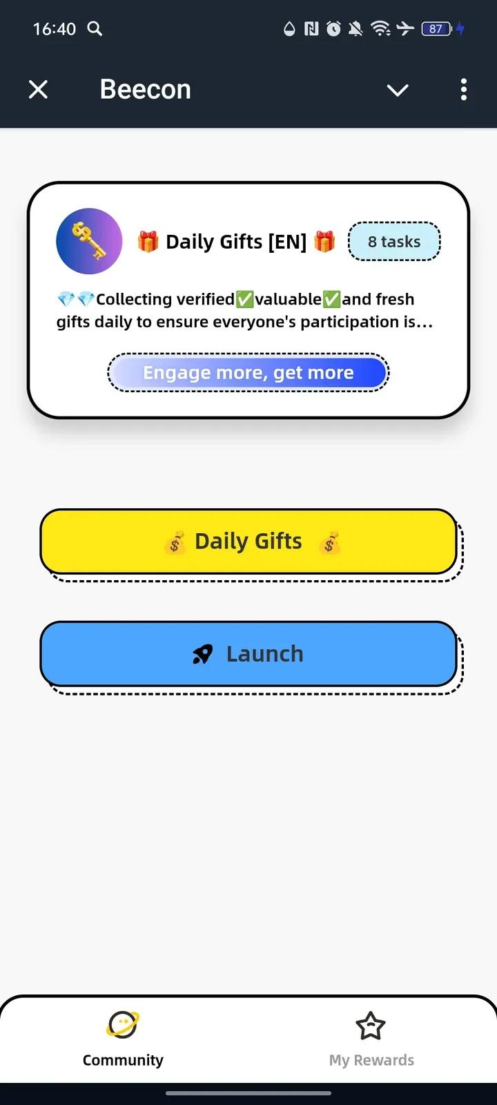 Beecon Telegram Screenshot 2