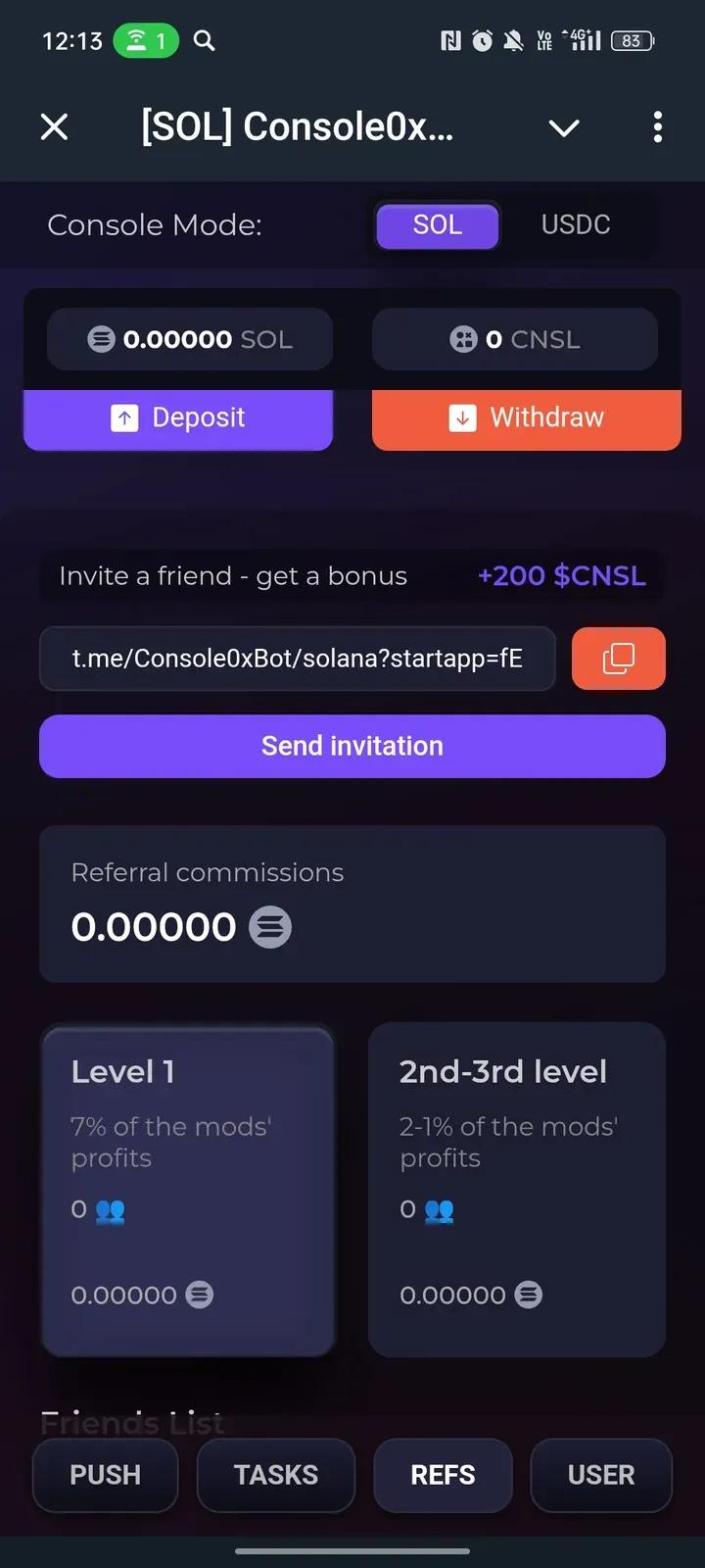 Console0x {Power of liquidity} 3