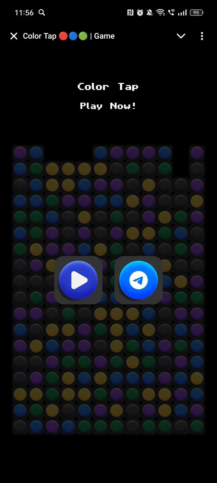 Color Tap 🔴🔵🟢 | Game 1