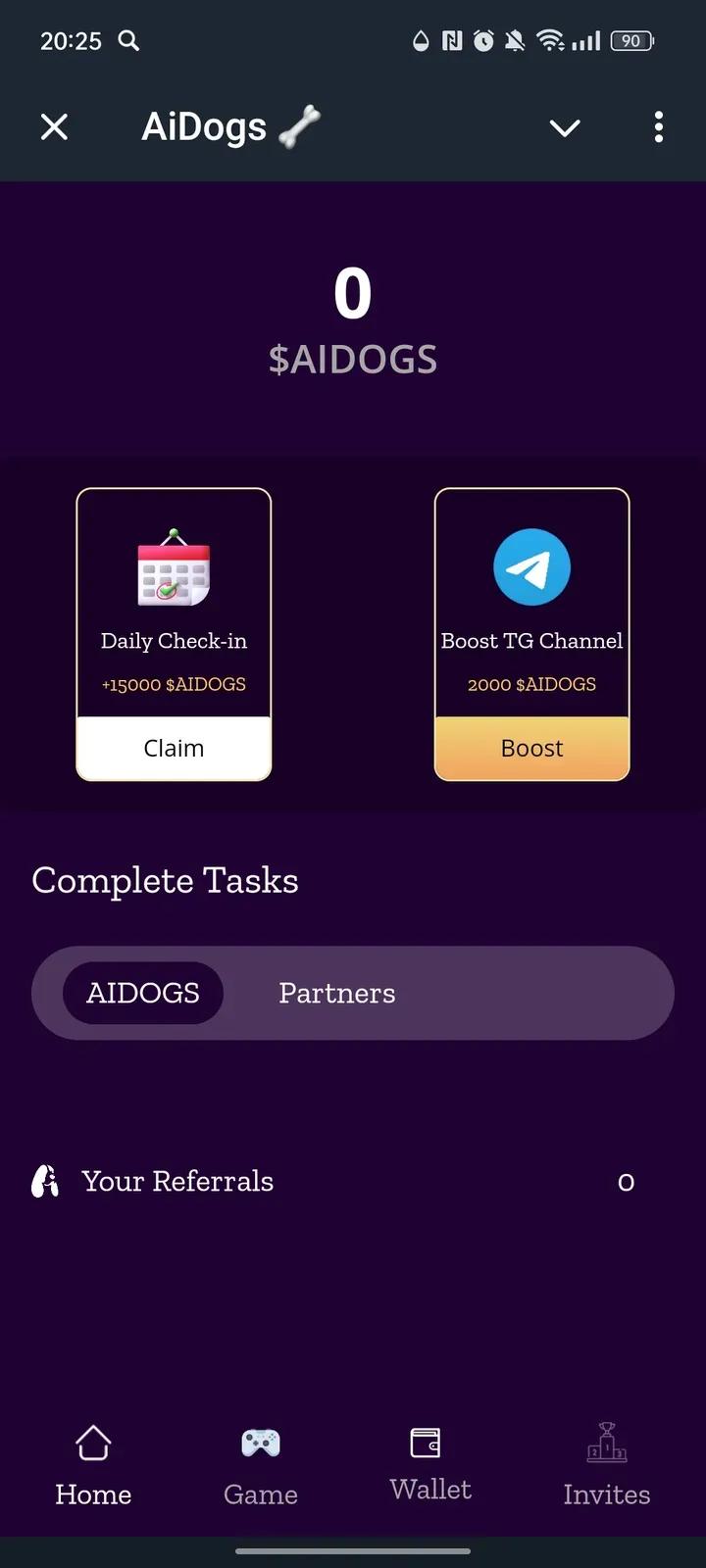 AiDogs 🦴 Telegram Screenshot 1