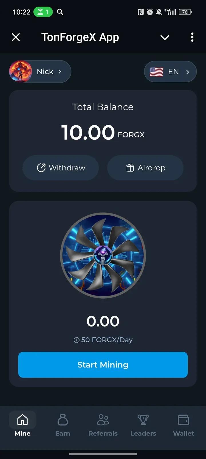 TonForgeX App 1