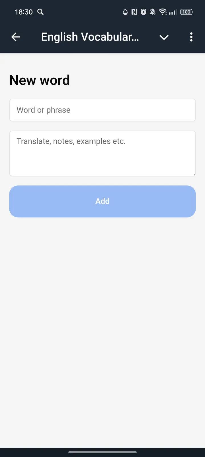 English Vocabulary Bot 3