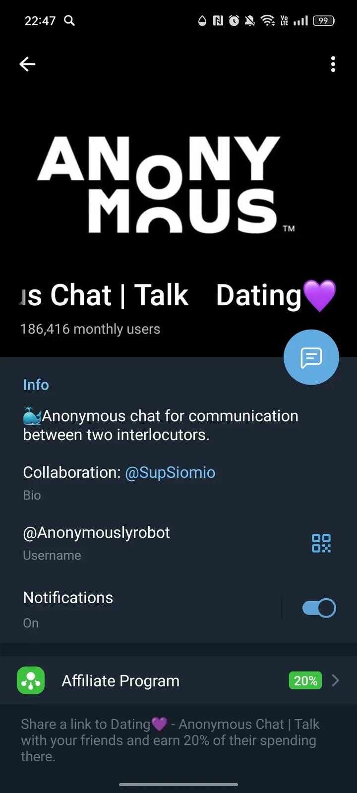 Dating💜 Telegram Screenshot 4
