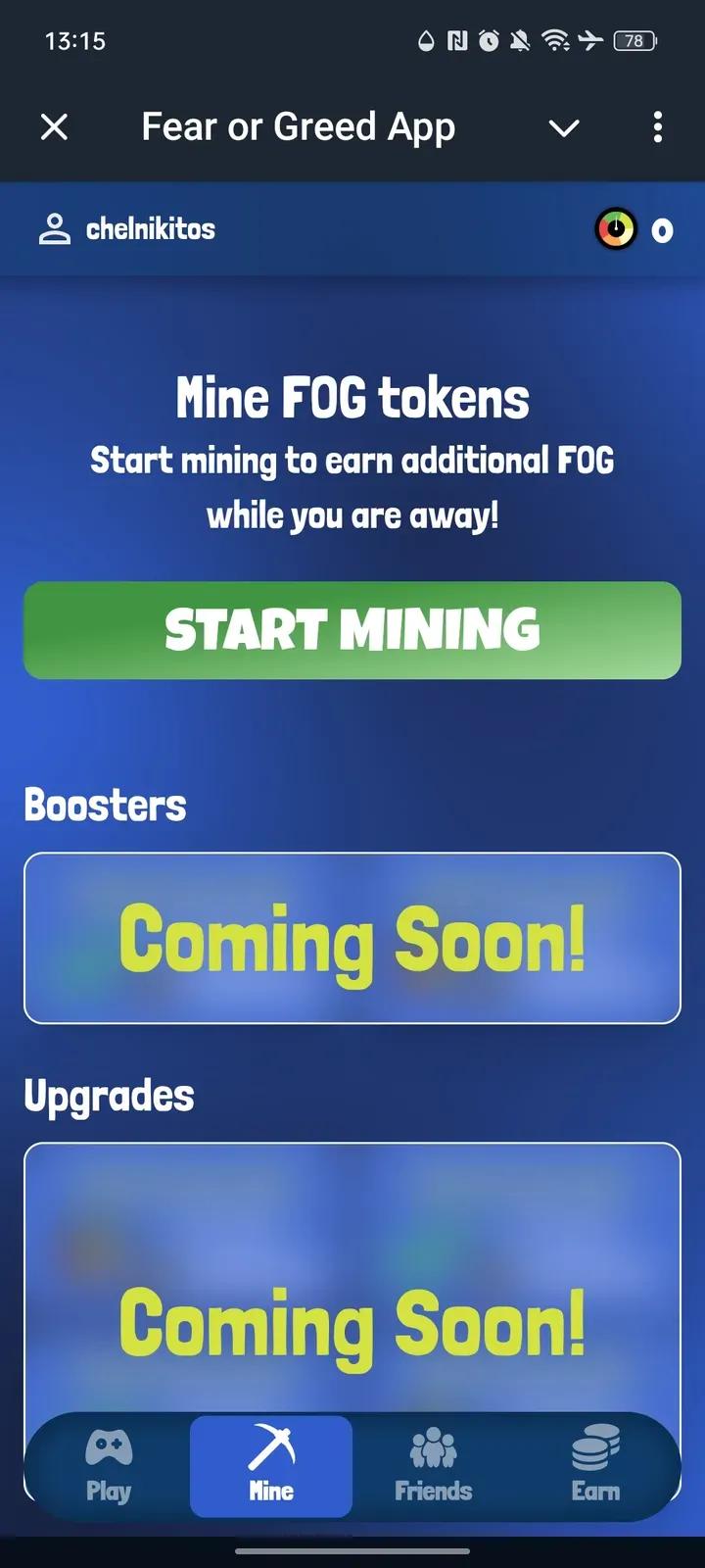 Fear or Greed App 2