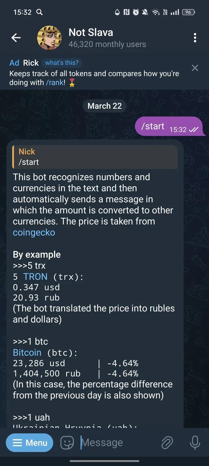 Not Slava Telegram Screenshot 1