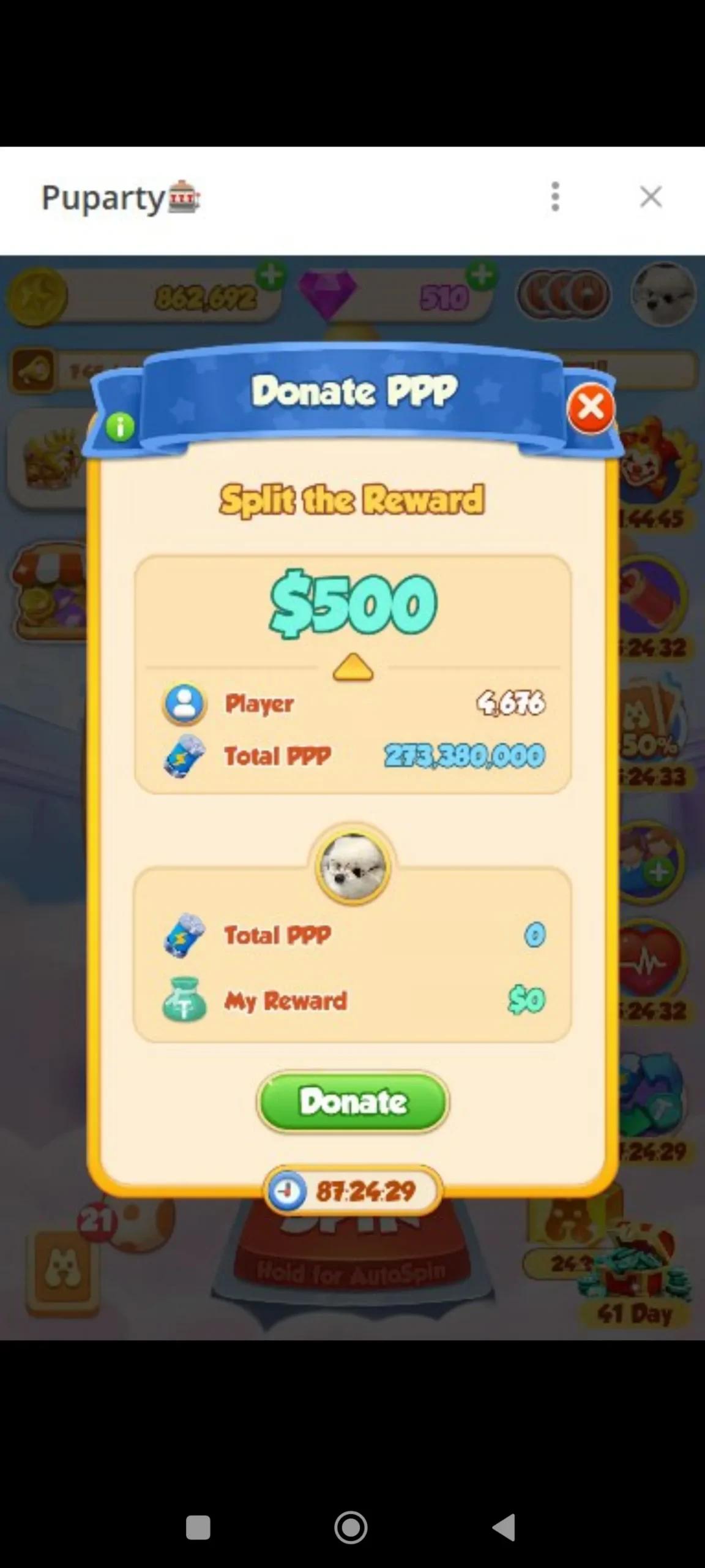 Puparty Telegram Screenshot 3