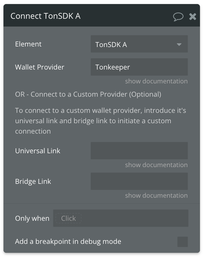 TON NoCode SDK 1